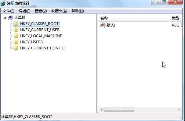 Windows 7右键没新建文本文档,没办法新建TXT文件的修复办法
