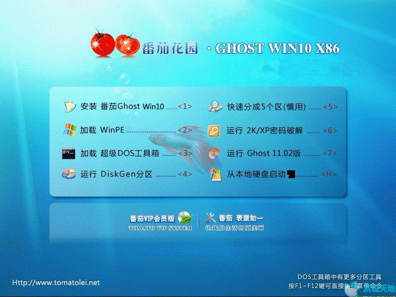 番茄花园 Windows 10专业版 32位 V2020.06_绿色/纯净