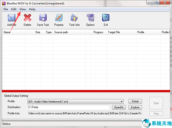 Bluefox MOV to X Converter《视频格式转换工具》 官方版v3.01